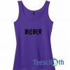 Bieber Font Tank Top