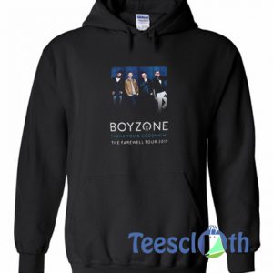 Boyzone Thank You Font Hoodie