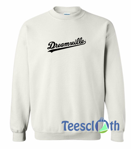 Dreamville White Sweatshirt Unisex Adult S to