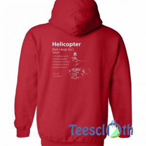 Helicopter Graphic Hoodie