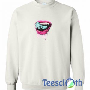 Pink Lip Sweatshirt