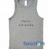 Real Friends Font Tank Top