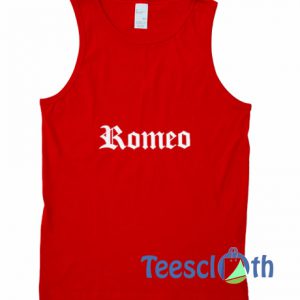 Romeo Font Tank Top