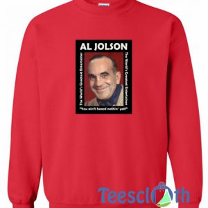 Al Jolson Sweatshirt