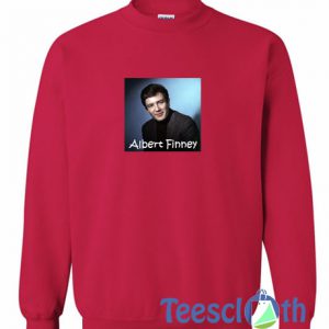 Albert Finney Red Sweatshirt