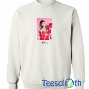 Ariana Grande White Sweatshirt