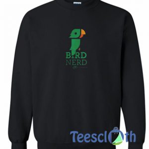 Bird Nerd Black Sweatshirt
