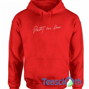 Party Of One Logo Hoodie