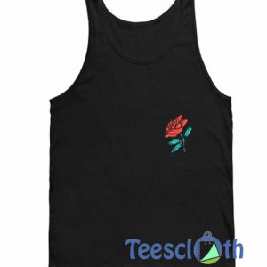 Rose Flower Tank Top