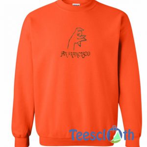San Fransisco Orange Sweatshirt
