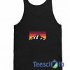 Sunset Mountain Graphic Tank Top