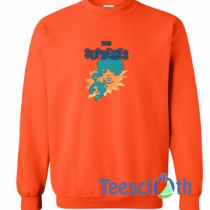 The Supremes Orange Sweatshirt