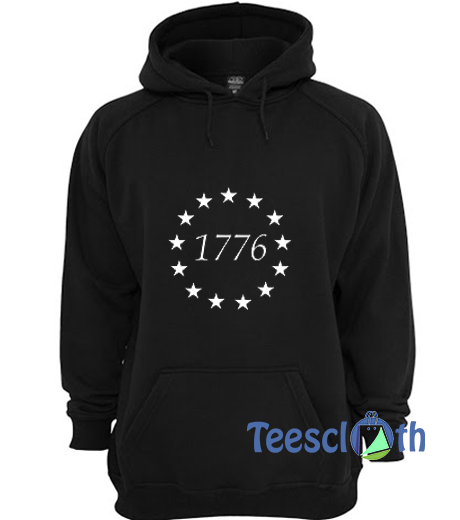 1776 13 Stars Hoodie Unisex Adult Size S to 3XL