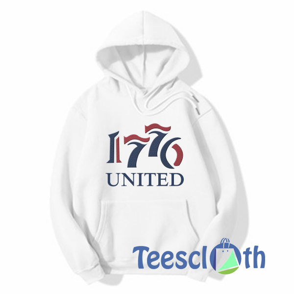 1776 United Retro Logo Hoodie Unisex Adult Size S to 3XL