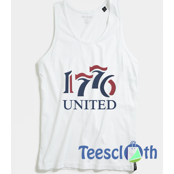 1776 United Retro Logo Tank Top Men And Women Size S to 3XL