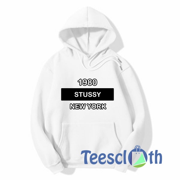 1980 Stussy New York Hoodie Unisex Adult Size S to 3XL