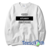 1980 Stussy New York Sweatshirt Unisex Adult Size S to 3XL