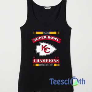 2 Time Super Bowl Champions Tank Top Men And Women Size S to 3XL