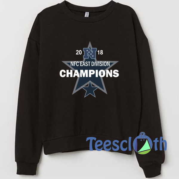 2018 NFC east division Champions Sweatshirt Unisex Adult Size S to 3XL