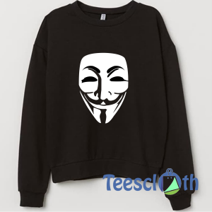 Camisetas Anonymous Sweatshirt Unisex Adult Size S to 3XL