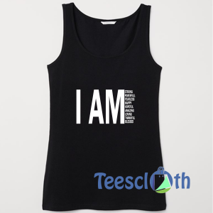 I Am Christian Tank Top Men And Women Size S to 3XL