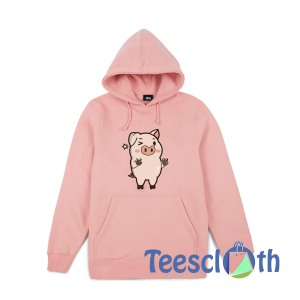 Pig Pink Hoodie Unisex Adult Size S to 3XL