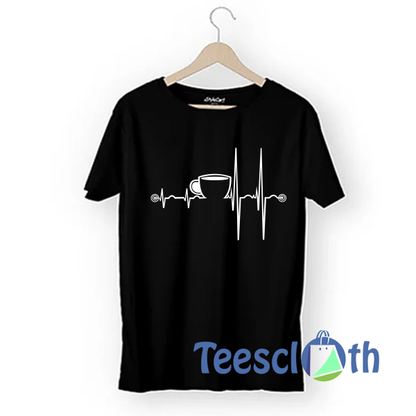 Coffee Heartbeat T Shirt For Men Women And Youth