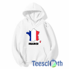 France French Flag Hoodie Unisex Adult Size S to 3XL