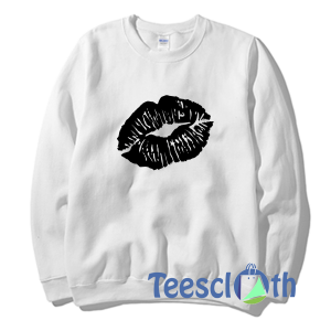 Kissy Lip Sweatshirt Unisex Adult Size S to 3XL