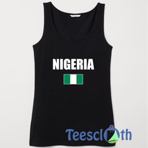 Nigerian Flag Tank Top Men And Women Size S to 3XL
