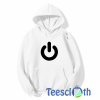 Power Button Hoodie Unisex Adult Size S to 3XL