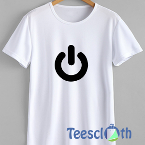 Power Button T Shirt For Men Women And Youth