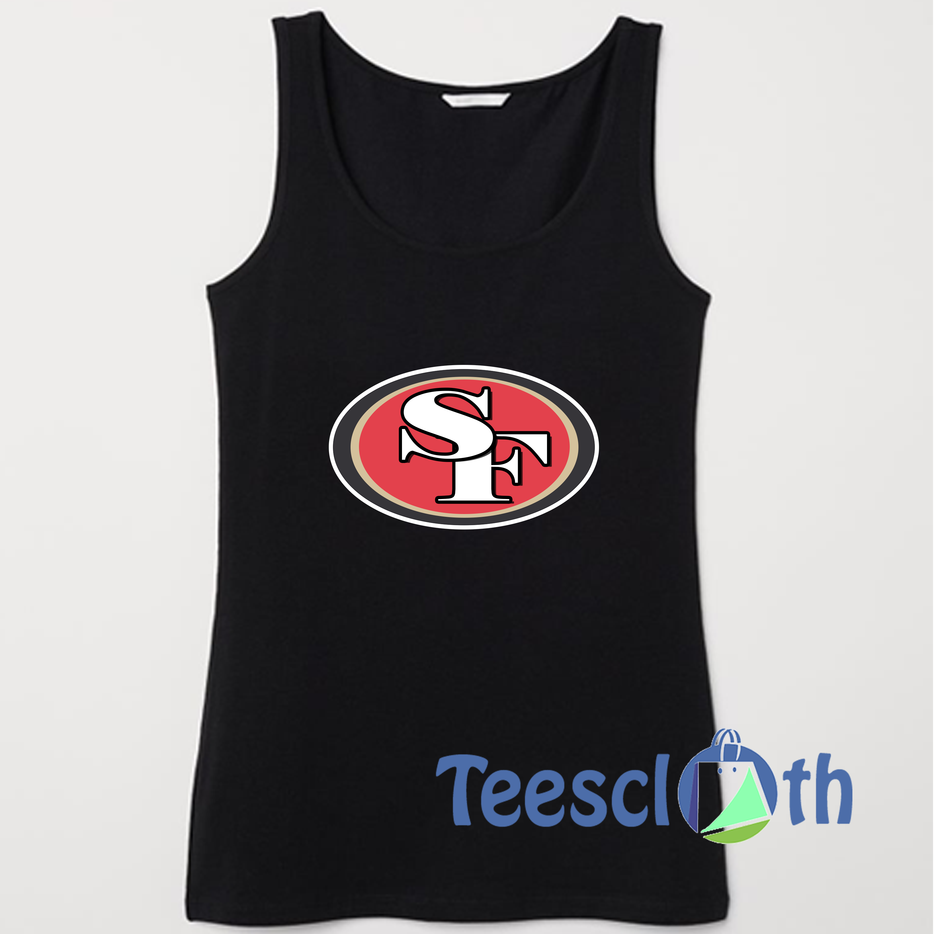 49ers San Francisco Womens Crop Tops Sleeveless T-Shirt Tank“This