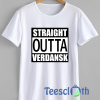 Straight Outta Verdansk T Shirt For Men Women And Youth