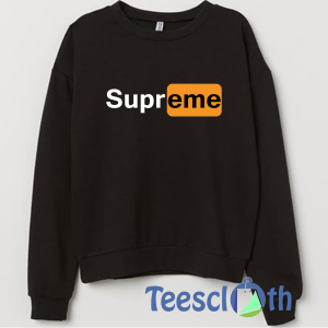 Supreme x Pornhub Sweatshirt Unisex Adult Size S to 3XL