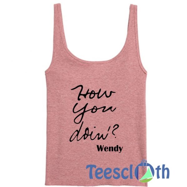 Wendy Williams Tank Top Men And Women Size S to 3XL
