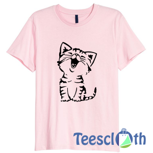 Cat Print Drop T Shirt For Men Women And Youth