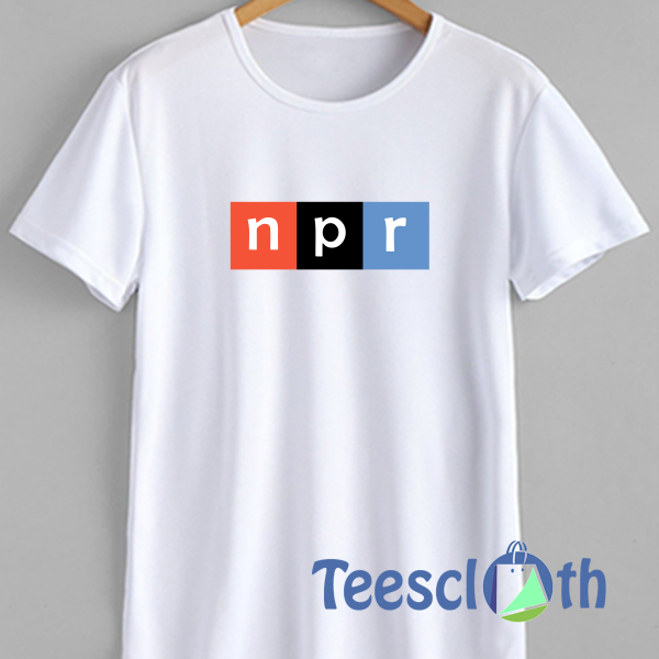 Color Logo NPR T Shirt For Men Women And Youth
