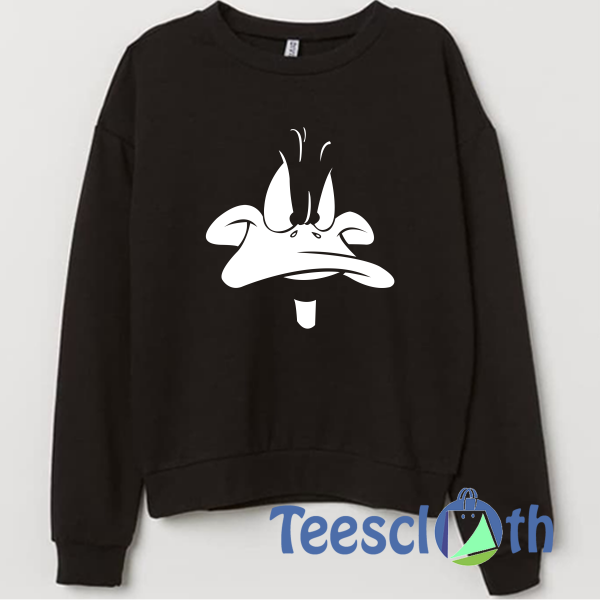 Donald Duck Face Sweatshirt Unisex Adult Size S to 3XL