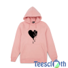 Dripping Heart Hoodie Unisex Adult Size S to 3XL