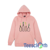 Green Plant Embroidered Hoodie Unisex Adult Size S to 3XL