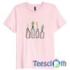 Green Plant Embroidered T Shirt For Men Women And Youth