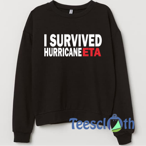 Hurricane Eta Sweatshirt Unisex Adult Size S to 3XL