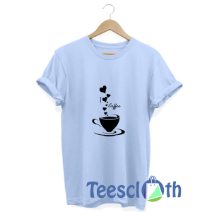 Love Coffee Art T Shirt For Men Women And Youth