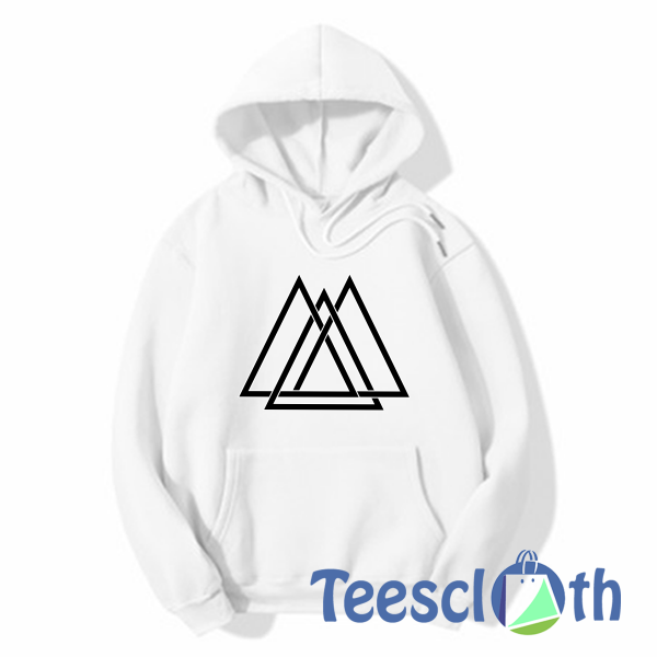 Triangle Maze Shapes Hoodie Unisex Adult Size S to 3XL