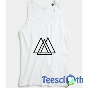 Triangle Maze Shapes Tank Top Men And Women Size S to 3XL