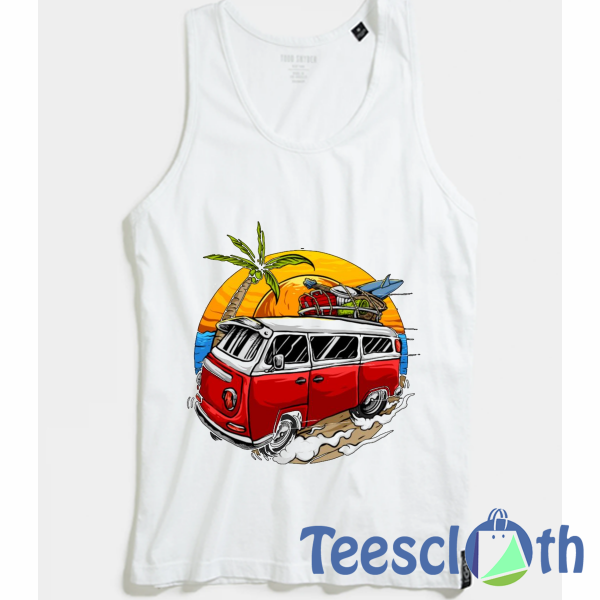 Beach Sunset Tank Top Men And Women Size S to 3XL
