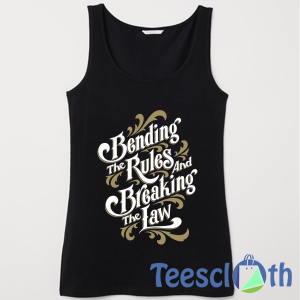Cool Typography Tank Top Men And Women Size S to 3XL