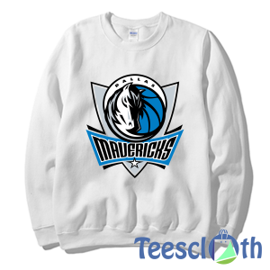 Dallas Mavericks Logo Sweatshirt Unisex Adult Size S to 3XL
