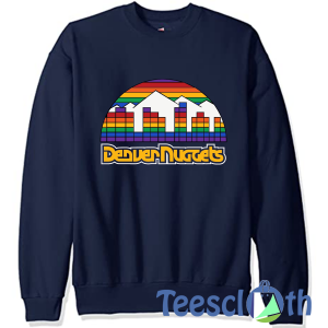 Denver Nuggets Sports Sweatshirt Unisex Adult Size S to 3XL